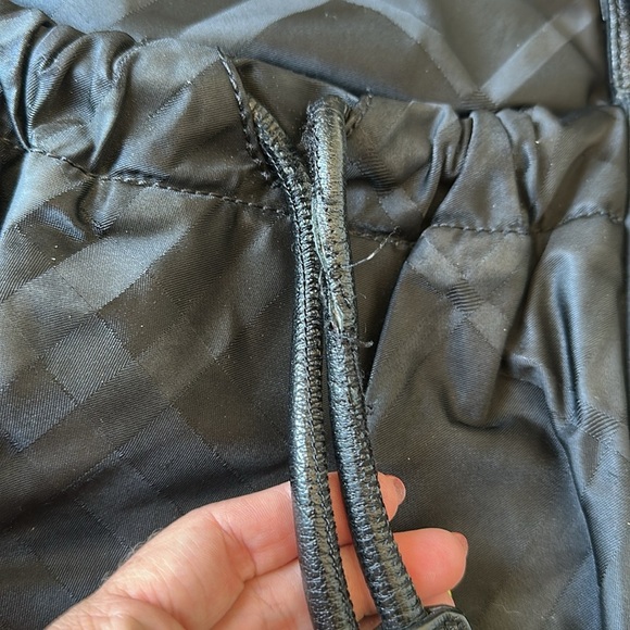 Burberry shoulder tote crossbody bag black slouch bag needs TLC Project - Picture 3 of 11